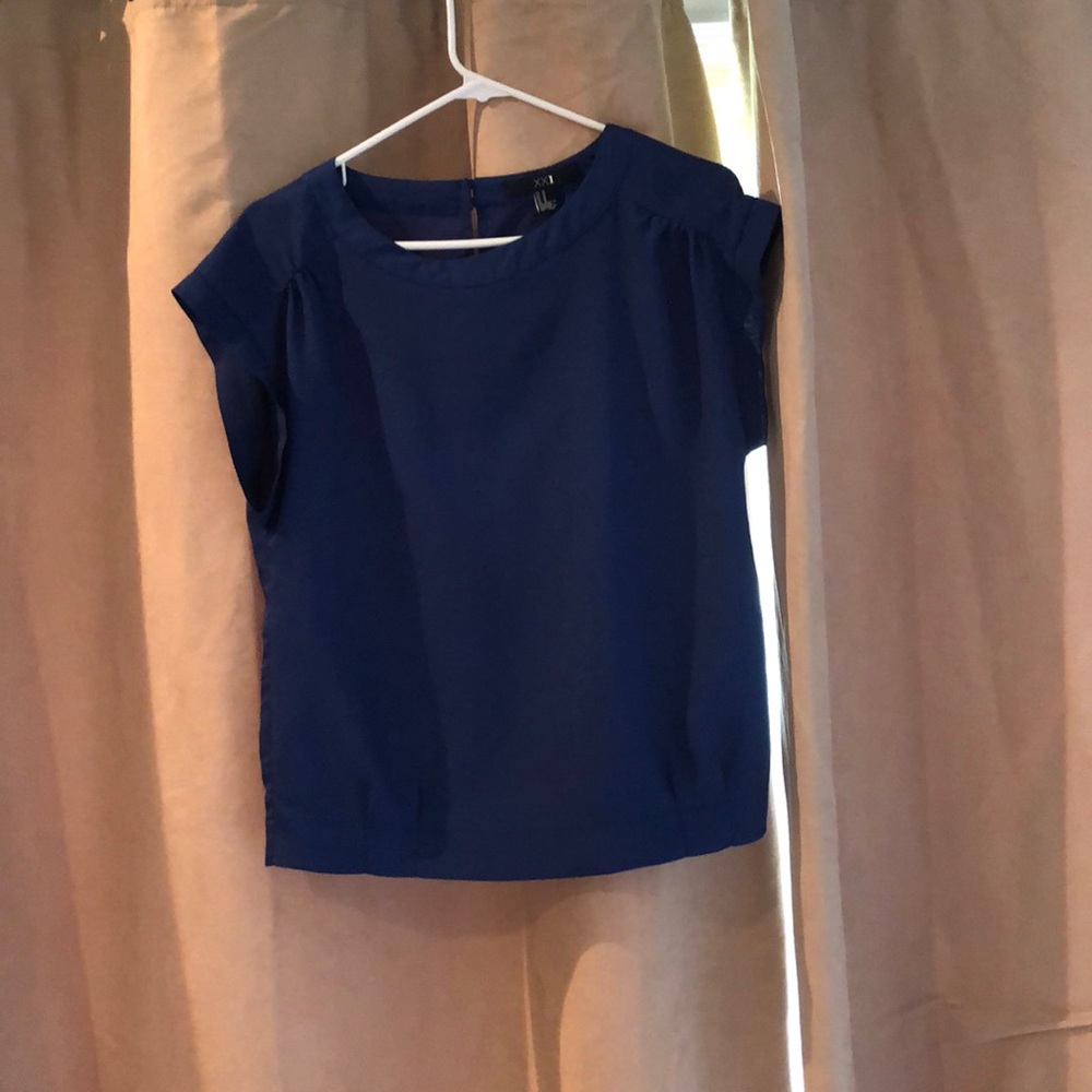 Dark blue shirt